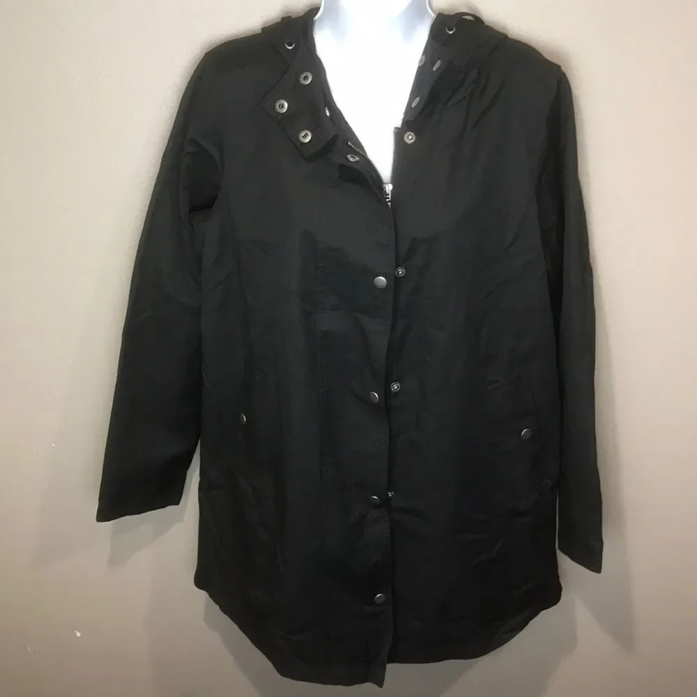 Style & Co Hooded Anorak Jacket size Small